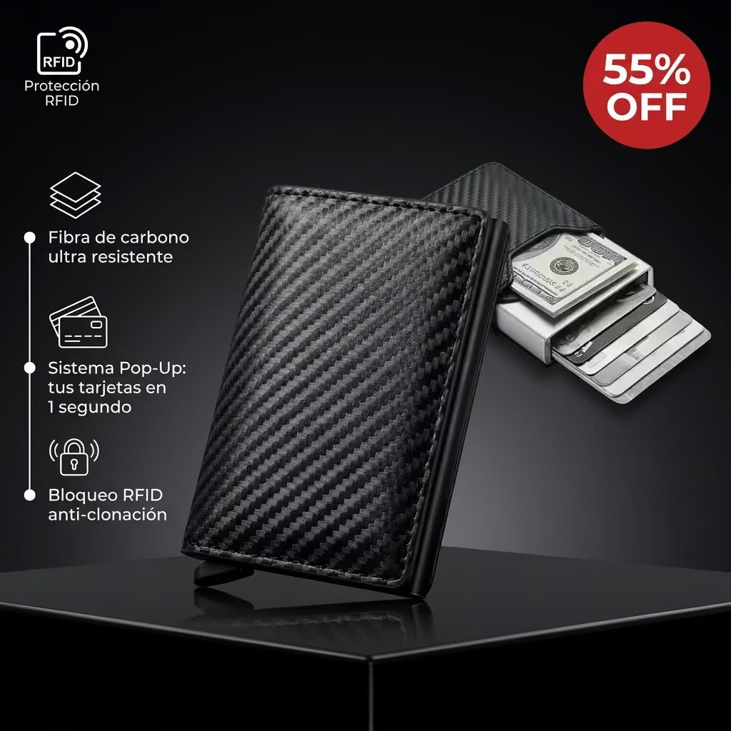 Billetera con Bloqueo Digital | SafeWallet™