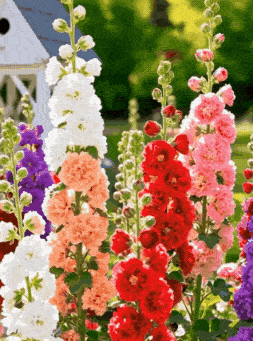 Semillas de Malva Rosa